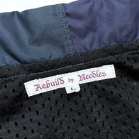 (DESIGNERS) rebuild by needles REMAKE PATCHWORK NYLON COACH JACKET