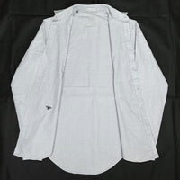 (DESIGNERS) 2000'S MADE IN ITALY dior homme by HEDI SLIMANE BEE EMBROIDERED DRESS SHIRT WITH GUSSET