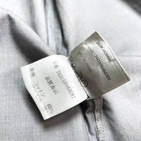 (DESIGNERS) 2000'S MADE IN ITALY dior homme by HEDI SLIMANE BEE EMBROIDERED DRESS SHIRT WITH GUSSET