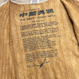 (DESIGNERS) THE GREAT CHINA WALL REMAKE US ARMY OVERDYED ZIP UP HOODIE SWEAT SHIRT