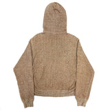 (DESIGNERS) THE GREAT CHINA WALL REMAKE US ARMY OVERDYED ZIP UP HOODIE SWEAT SHIRT