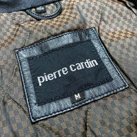 (VINTAGE) 1990'S PIERRE CARDIN INSULATED LEATHER JACKET
