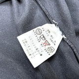 (DESIGNERS) 1990'S MADE IN BELGIUM DRIES VAN NOTEN HOODED LONG SLEEVE SHIRT WITH ELBOW PATCH BORO