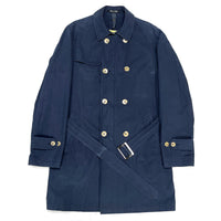 (VINTAGE) MADE IN ITALY MARCEL LASSANCE SHORT LENGTH TRENCH COAT