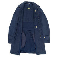 (VINTAGE) MADE IN ITALY MARCEL LASSANCE SHORT LENGTH TRENCH COAT