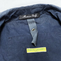 (VINTAGE) MADE IN ITALY MARCEL LASSANCE SHORT LENGTH TRENCH COAT