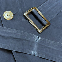 (VINTAGE) MADE IN ITALY MARCEL LASSANCE SHORT LENGTH TRENCH COAT