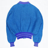 (DESIGNERS) 1990'S MADE IN ITALY VIVIENNE WESTWOOD WIDE FIT DESIGN KNIT CARDIGAN