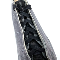 (OTHER) ISSEY MIYAKE MEN LEATHER PANELED CANVAS SNEAKER