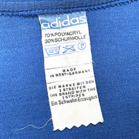 (VINTAGE) 1970'S MADE IN WEST GERMANY ADIDAS BUTTON UP TRACK JACKET