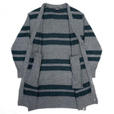 (DESIGNERS) 2000'S UNDER COVER STRIPED PATTERN LONG LENGTH KNIT CARDIGAN