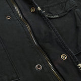 (DESIGNERS) Z-BRAND DISTRESSED M-65 TYPE MILITARY JACKET