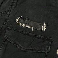 (DESIGNERS) Z-BRAND DISTRESSED M-65 TYPE MILITARY JACKET