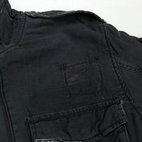 (DESIGNERS) Z-BRAND DISTRESSED M-65 TYPE MILITARY JACKET