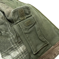 (VINTAGE) BRAND NEW 2000'S L.L.BEAN 5 POCKET DUCK FABRIC VEST WITH THINSULATE