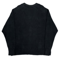 (VINTAGE) 1990'S POLO RALPH LAUREN COTTON KNIT CARDIGAN WITH POCKET