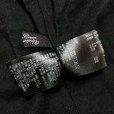 (DESIGNERS) DEAD STOCK NEW 2000'S UNDER COVER PAINTED DOUBLE BREASTED LEATHER BIKER JACKET