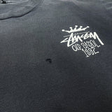(VINTAGE) 1980'S MADE IN USA OLD STUSSY BLACK TAG LONG SLEEVE T-SHIRT