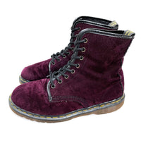 (OTHER) MADE IN ENGLAND DR.MARTENS 8 HOLE VELOUR BOOTS