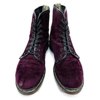 (OTHER) MADE IN ENGLAND DR.MARTENS 8 HOLE VELOUR BOOTS