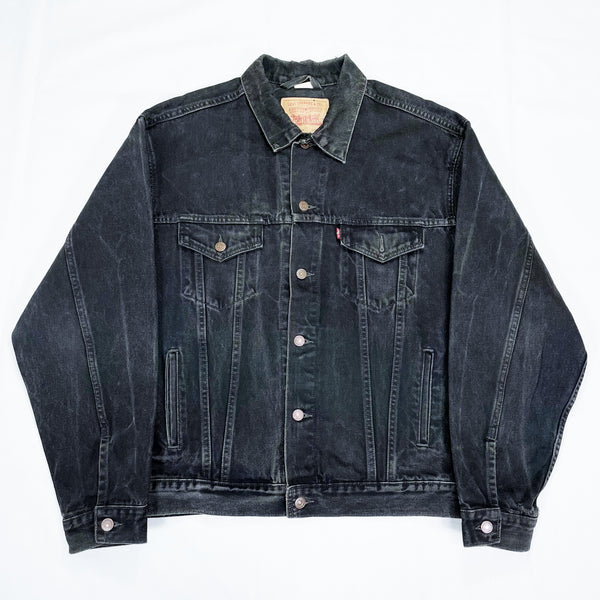 VINTAGE) 1990'S Levi's 70507-4159 4 POCKET BLACK DENIM