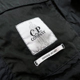 (DESIGNERS) 2000'S MADE IN ROMANIA C.P.COMPNAY GARMENT DYEING HOODED GOGGLE JACKET