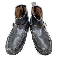 (OTHER) YUKETEN LEATHER MOCCASIN BOOTS