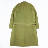 (DESIGNERS) MASH HEMP 2WAY SHOP COAT WITH GOWN LINER