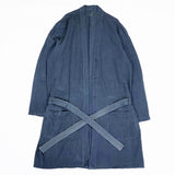 (DESIGNERS) MASH HEMP 2WAY SHOP COAT WITH GOWN LINER