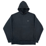 (VINTAGE) 2000'S NIKE PULLOVER HOODIE SWEAT SHIRT WITH SMALL SWOOSH