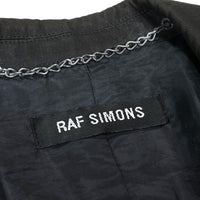 (DESIGNERS) 1990'S MADE IN BELGIUM RAF SIMONS OLD TAG 1 BUTTON BLAZER JACKET