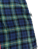 (DESIGNERS) 2000'S RESONATE GOOD ENOUGH 5 COLOR PLAID PATTERN PATCHWORK LIGHT FLANNEL SHIRT