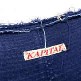 (DESIGNERS) MADE IN JAPAN KAPITAL INDIGO DYED COTTON SHIRT