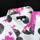 (DESIGNERS) AD2012 COMME des GARCONS HOMME PLUS POLKA DOT X FLOWER ALL OVER PRINTED SHIRT