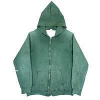 (BORO) 1970'S SPRUCE THERMAL LINED ZIP UP HOODIE SWEAT SHIRT