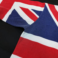 (VINTAGE) 1980'S UNION JACK PATTERN ALL OVER PRINT SWEAT SHIRT