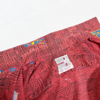 (VINTAGE) 1960'S JACK CHARLES TOTAL PATTERN PRINT COTTON OPEN COLLAR BOX SHIRT