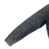 (DESIGNERS) 2000'S UNDERCOVERISM DISTRESSED EFFECT 4 POCKET SHERPA HOODED TRUCKER JACKET