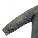 (DESIGNERS) 2000'S UNDERCOVERISM DISTRESSED EFFECT 4 POCKET SHERPA HOODED TRUCKER JACKET