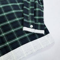 (DESIGNERS) FINESSE X GOOD ENOUGH PAINTED OPEN COLLAR BOX HEAVY FLANNEL SHIRT