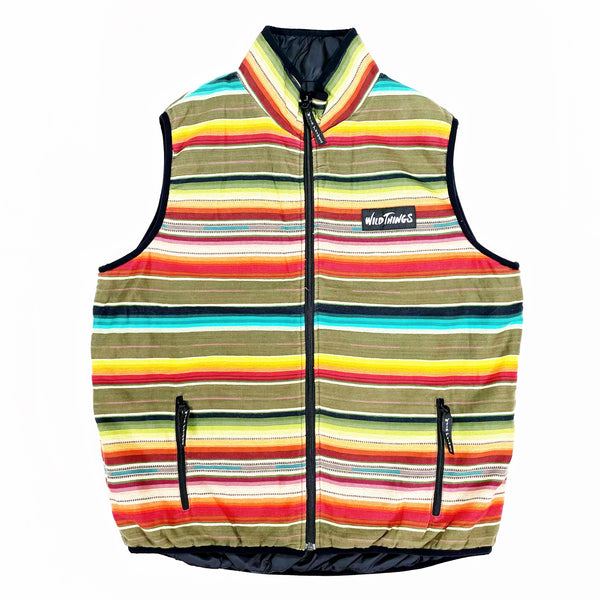 (VINTAGE) WILD THINGS REVERSIBLE PRIMALOFT VEST