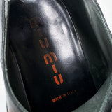 (OTHER) MADE IN ITALY miu miu BELTED LEATHER SHOES