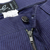 (DESIGNERS) MADE IN POLAND agnes b. homme STRIPED PATTERN 5 POCKET PANTS