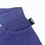 (DESIGNERS) MADE IN POLAND agnes b. homme STRIPED PATTERN 5 POCKET PANTS