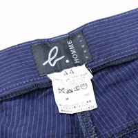 (DESIGNERS) MADE IN POLAND agnes b. homme STRIPED PATTERN 5 POCKET PANTS