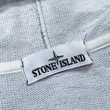 (DESIGNERS) 2000'S MADE IN ITALY STONE ISLAND HOODED SWEAT SHIRT CARDIGAN