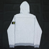 (DESIGNERS) 2000'S MADE IN ITALY STONE ISLAND HOODED SWEAT SHIRT CARDIGAN