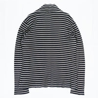 (DESIGNERS) MADE IN BELGIUM DRIES VAN NOTEN STRIPED BOTTLENECK SHIRT