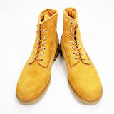 (OTHER) MADE IN DOMINICA TIMBERLAND 6 INCH NUBUCK LEATHER LACE UP BOOTS