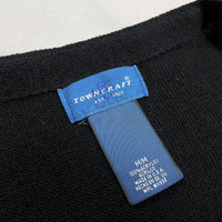 (VINTAGE) 1980'S MADE IN USA TOWNCRAFT KNIT CARDIGAN WITH POCKET